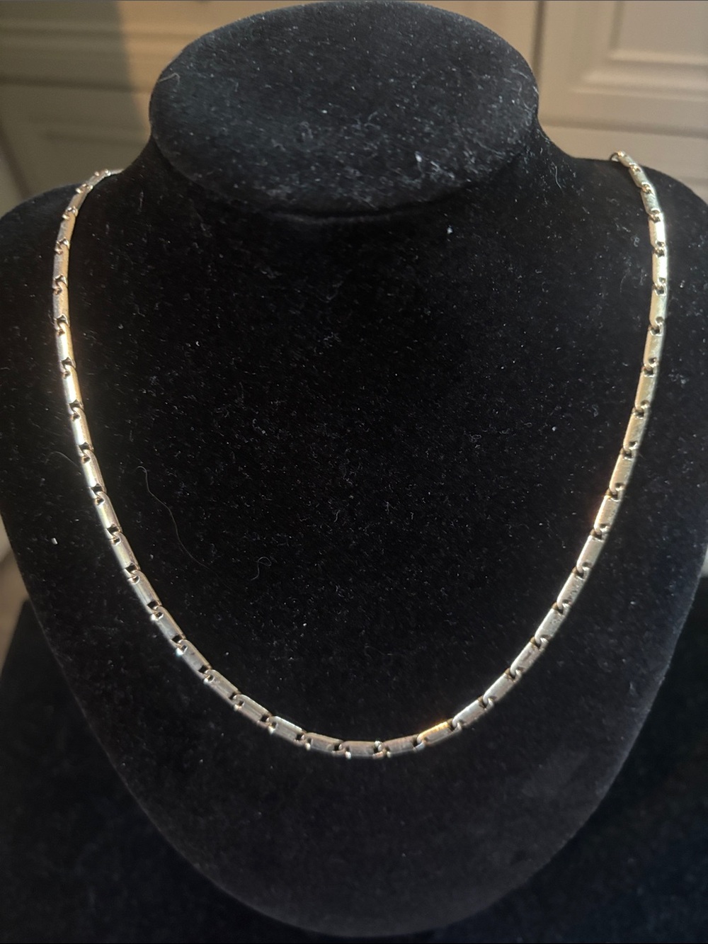 The LOFT Goldtone  Box-Link Necklace -